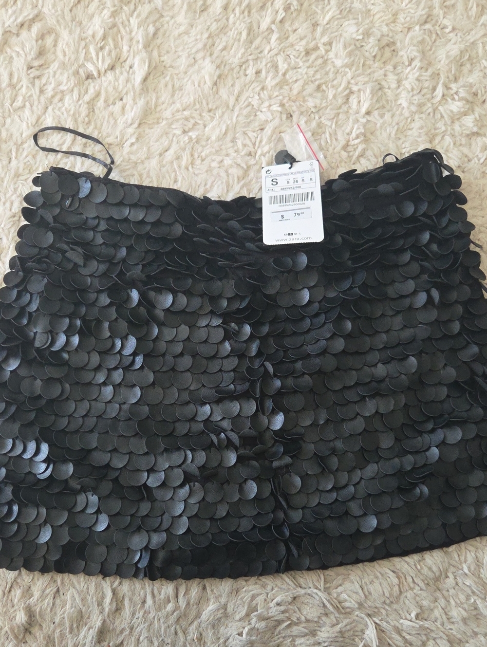 ZARA Black Mini Skirt